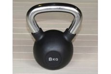 Гиря обрезиненная 10 кг Hercules HK109-10 с хромированной ручкой Гиря обрезиненная 10 кг Hercules HK109-10 с хромированной ручкой