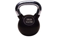 Гиря Profi-fit обрезиненная с хромированной ручкой 26кг