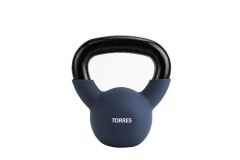 Гиря 4 кг Torres чугун в неопреновой оболочке PL55224 серый Гиря 4 кг Torres чугун в неопреновой оболочке PL55224 серый