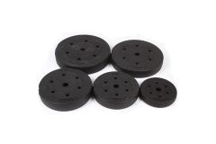 Диск пластиковый/цемент Sportex CPL-026-5 D26мм 5 кг чёрный