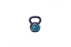 Чугунная гиря 28 кг Live Pro Solid Cast Iron Kettlebell LP8041-28 черный\синий Чугунная гиря 28 кг Live Pro Solid Cast Iron Kettlebell LP8041-28 черный\синий
