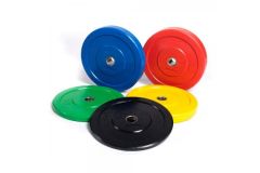 Бамперный диск для кроссфита (красный) 25 кг. Бамперный диск для кроссфита (красный) 25 кг.