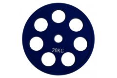 Диск олимпийский обрезиненный цветной 20кг. Диск олимпийский обрезиненный цветной 20кг.