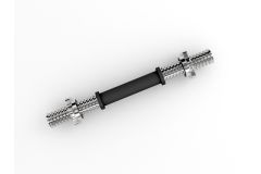 Гриф гантельный обрезиненный 350мм\25мм UnixFit BU350RUB Гриф гантельный обрезиненный 350мм\25мм UnixFit BU350RUB