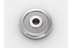 Диск хромированный 2,5кг\25мм UnixFit DU2500CE Диск хромированный 2,5кг\25мм UnixFit DU2500CE