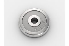 Диск хромированный 2,5кг\25мм UnixFit DU2500CE