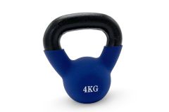 Гиря виниловая 4 кг UnixFit KBVIN4BL Blue Гиря виниловая 4 кг UnixFit KBVIN4BL Blue