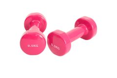 Гантель Sportex виниловая DB100 0.5кг (розовая) шт Гантель Sportex виниловая DB100 0.5кг (розовая) шт