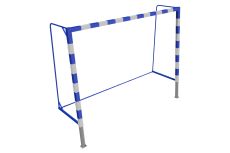 Ворота для гандбола и минифутбола (300х200х100см проф.труба 80х80мм) ГОСТ Р 55665-2013 Тип -1 ФСИ 8450