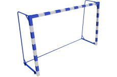 Ворота для гандбола и минифутбола (300х200х100см проф.труба 80х80мм) ГОСТ Р 55665-2013 Тип -2, без сетки ФСИ 7389