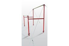 Брусья женские разноуровневые на растяжках (жерди стеклопластик) ФСИ 8925